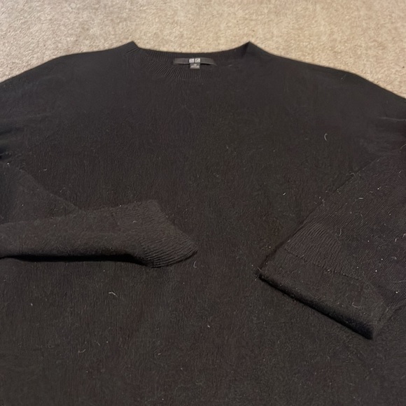NWOT super soft Uniqlo 100% cashmere sweater size XS - Picture 4 of 5